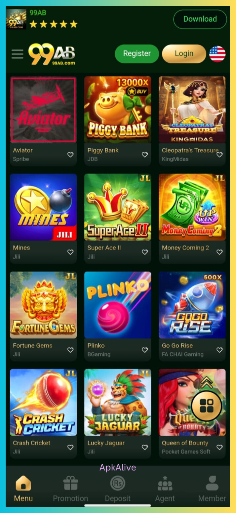 99AB Game APK 2025

